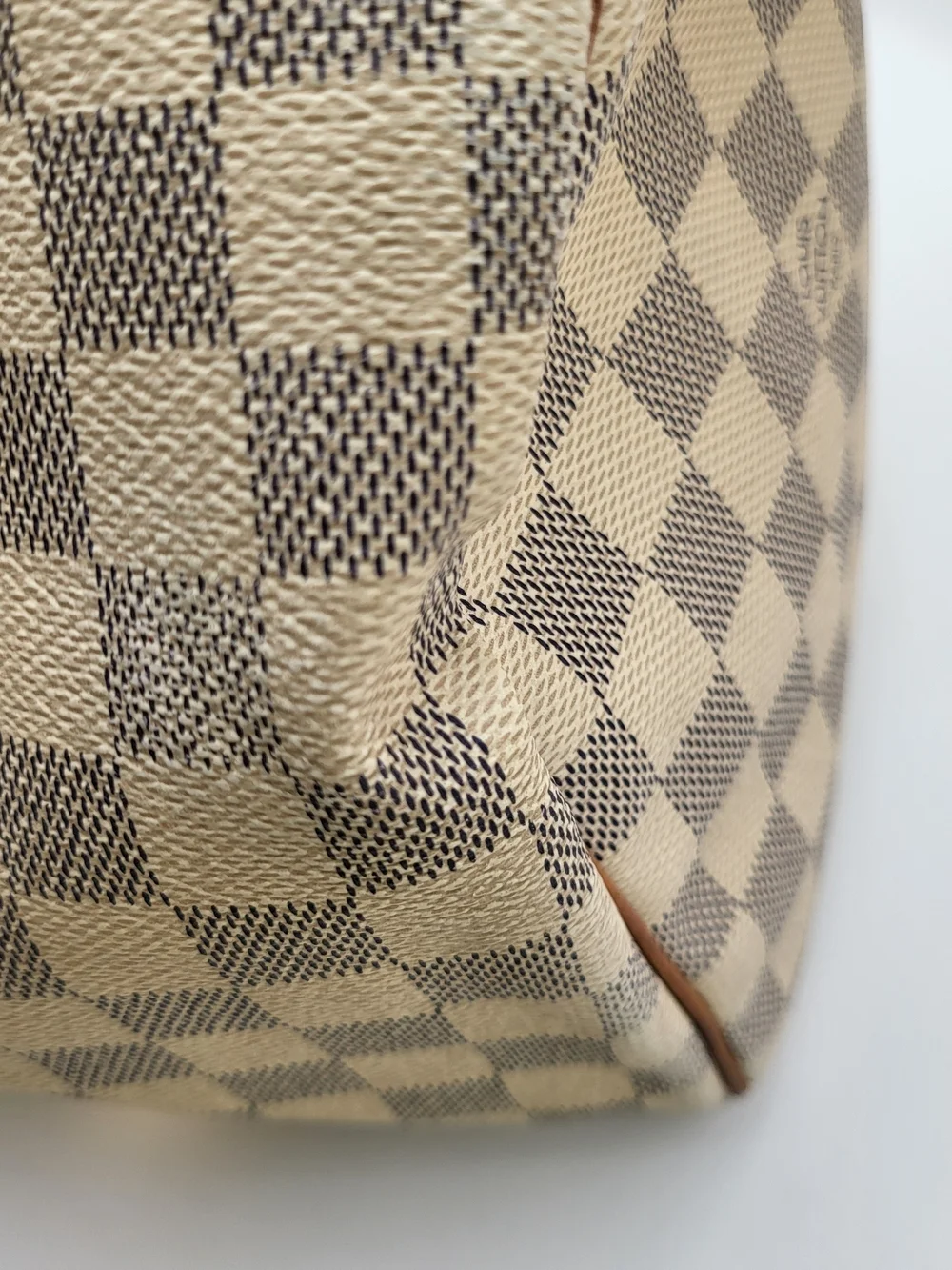 Louis Vuitton Damier Azur Speedy 30 Satchel, Authentic W/COA....